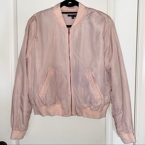 Kendal & Kylie (Pacsun) Light Pink Bomber Jacket